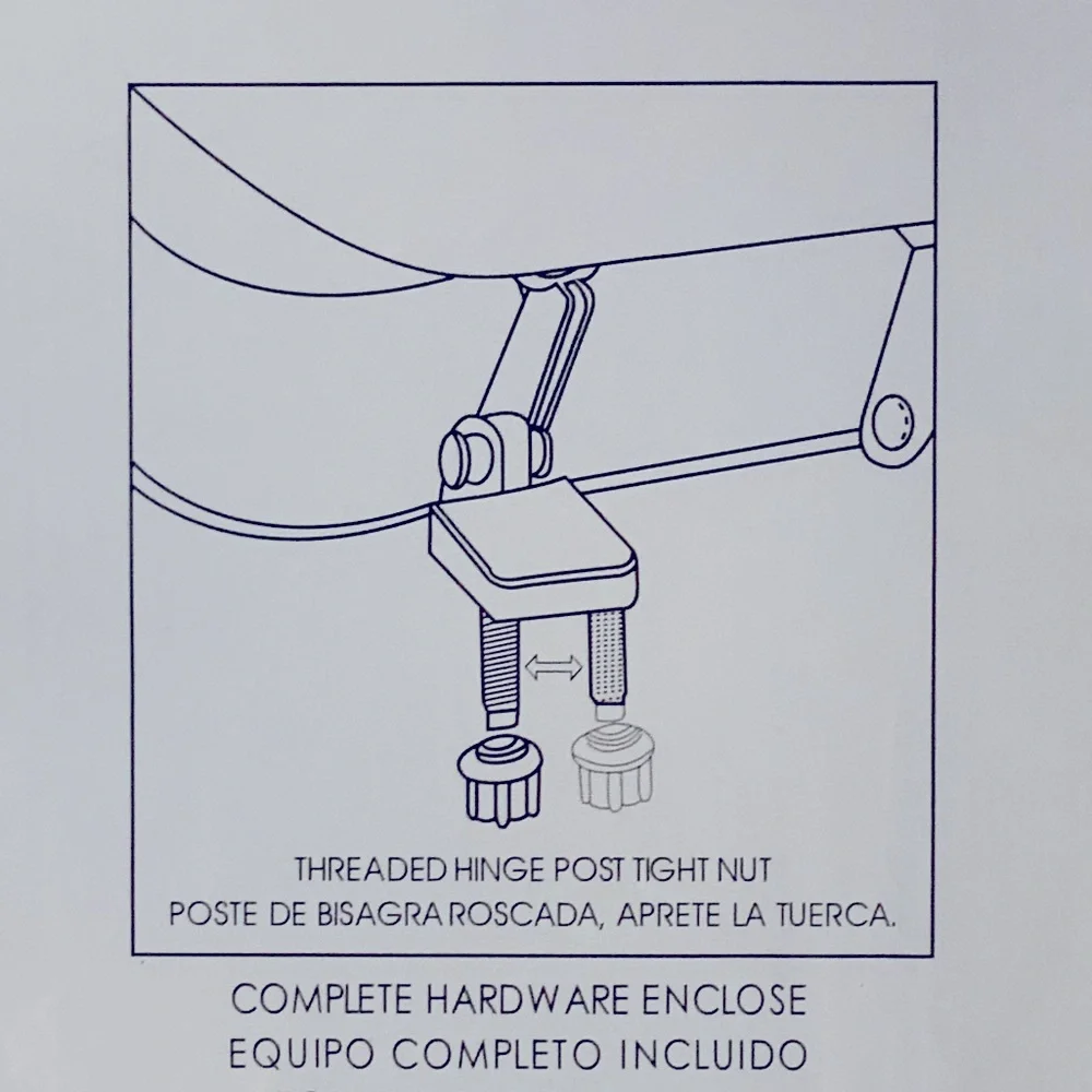Toilet Seat Soft Floral Hinged White Blue Tan Multicolor “Sun Splash” Multicolor - Picture 7 of 14